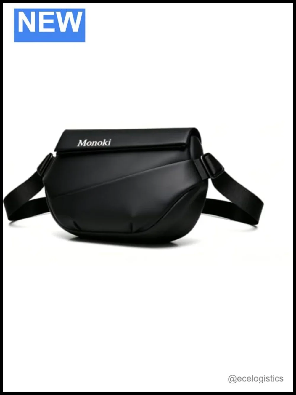 Waterproof Crossbody Sling Bag with Adjustable Strap, Large Capacity Travel